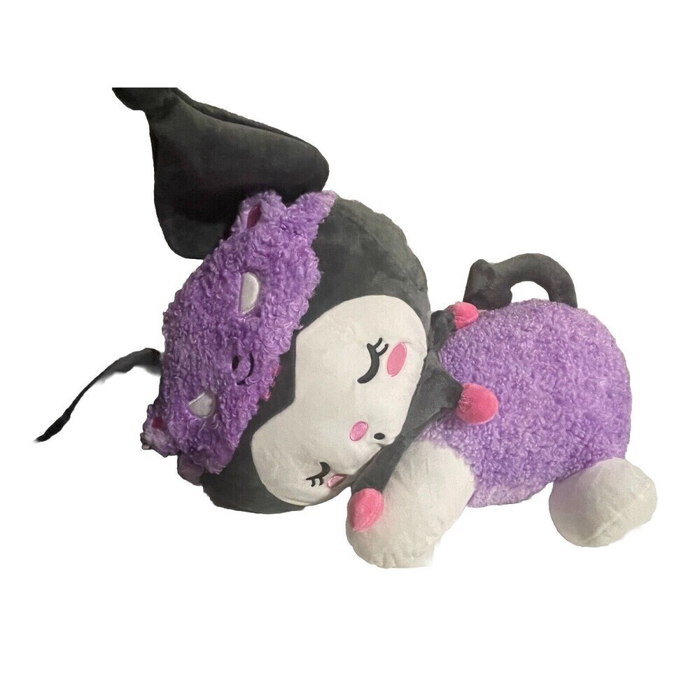 Hello Kitty And Friends Sanrio Kuromi 18" Sleeping Plush 2024 Stuffed Animal Toy